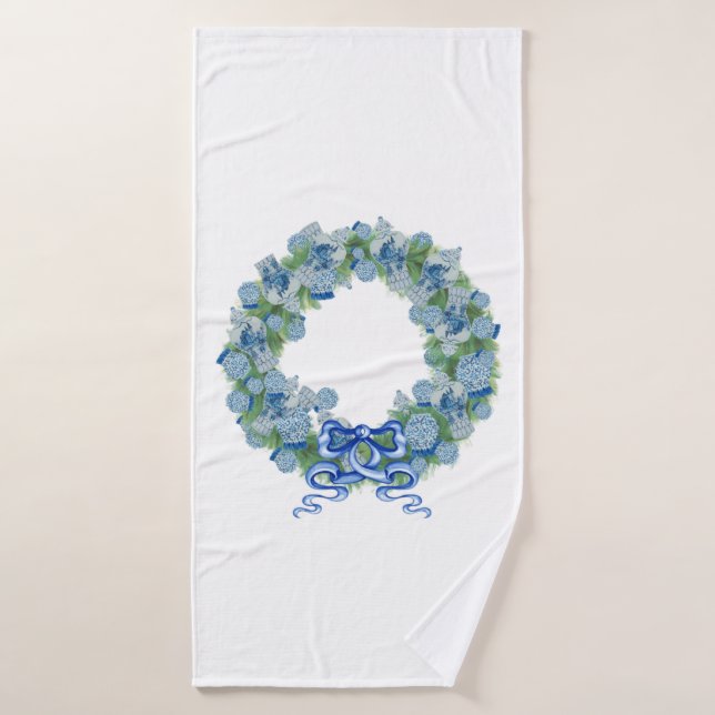 2021 Weihnachtsginger Jar Bath Handtuch Badehandtuch (Badehandtuch)