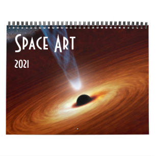 2021 Weltraumkunst-Astronomie-Universum-Kalender Kalender