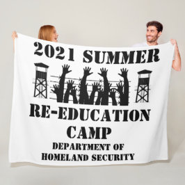 2021 WIEDER-BILDUNG CAMP FLEECEDECKE