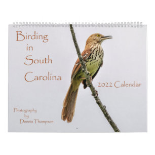 2022 Birding in South Carolina Calendrier