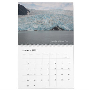 2022 Calendrier Parcs nationaux aux Etats-Unis