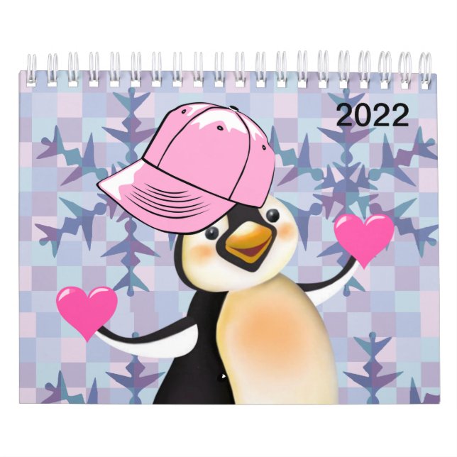 2022 Calendrier Penguin Love (Protection)