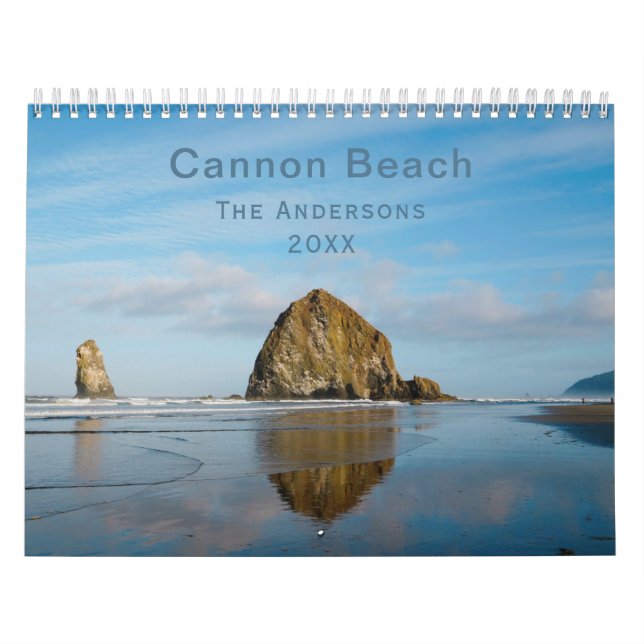 2022 Cannon Beach Oregon Familienfotografie Kalender (Titelbild)