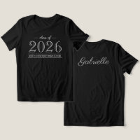 2022 Eleganter Schwarz-Grau-Abschluss