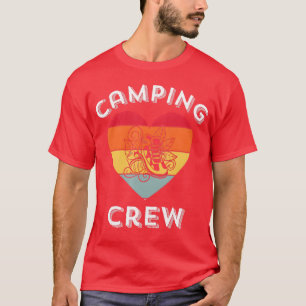 2022 Familen-Campingausflug Wanderung passendes re T-Shirt