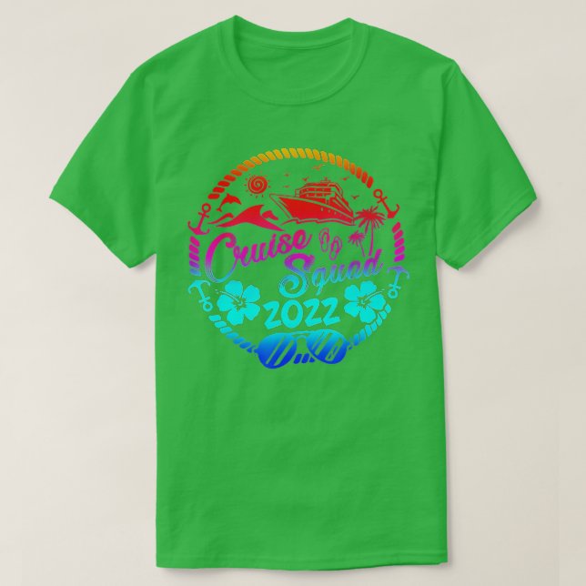 2022 Family Cruise Men Women Boys Girls Segeln T-Shirt (Design vorne)