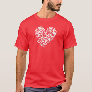 2022 Februar Herzgesundheit Monat amerikanisches H T-Shirt