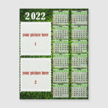 2022 Foto Personalisierter Kalender Kühlschrankmag