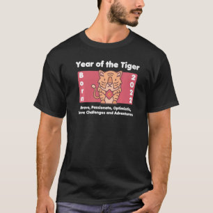 2022 Geburtstag des Tigers T-Shirt