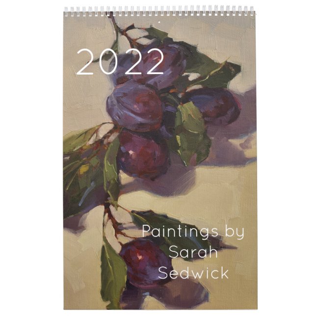 2022: Gemälde von Sarah Sedwick Kalender (Titelbild)