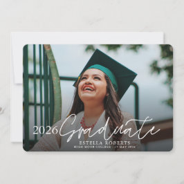 2022 Graduate Custom Foto Overlay Abschluss Anno Ankündigung