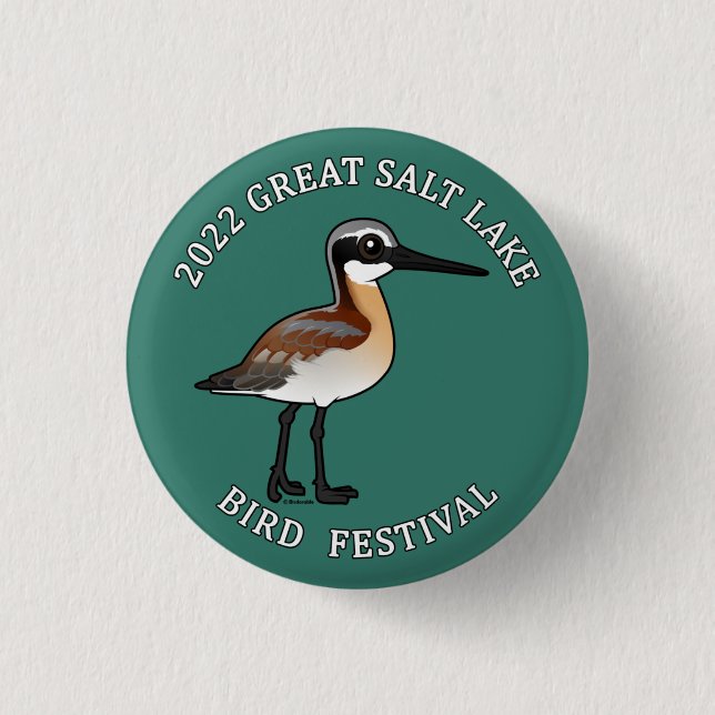 2022 Great Salt Lake Bird Festival Button (Vorderseite)