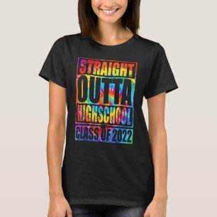 2022 High School Graduation Graduate Student Tie T-Shirt