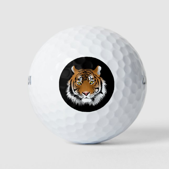 2022 Jahr zum Schutz der Tiger Golfball (Vorderseite)