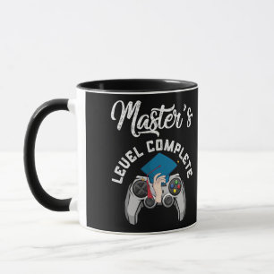 2022 Master's Level Complete Abschluss Gamer Tasse