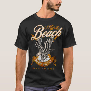 2022 Myrtle Beach Bike Kundgebung Adler Vintag am T-Shirt