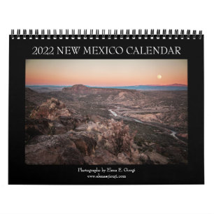 2022 Neuer Mexiko-Kalender Kalender