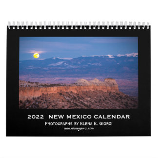2022 Neuer Mexiko-Kalender Kalender