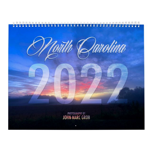 2022 North Carolina Kalender (Titelbild)