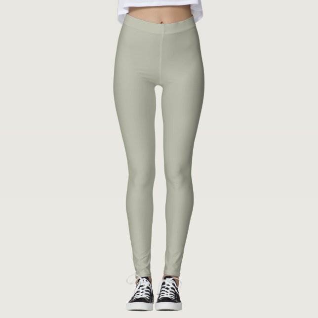 2022 Oktober Nebel Interior Design Trend Farbe. El Leggings (Vorderseite)