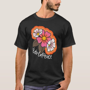 2022 Peace Global Peace International Unity Liebe  T-Shirt