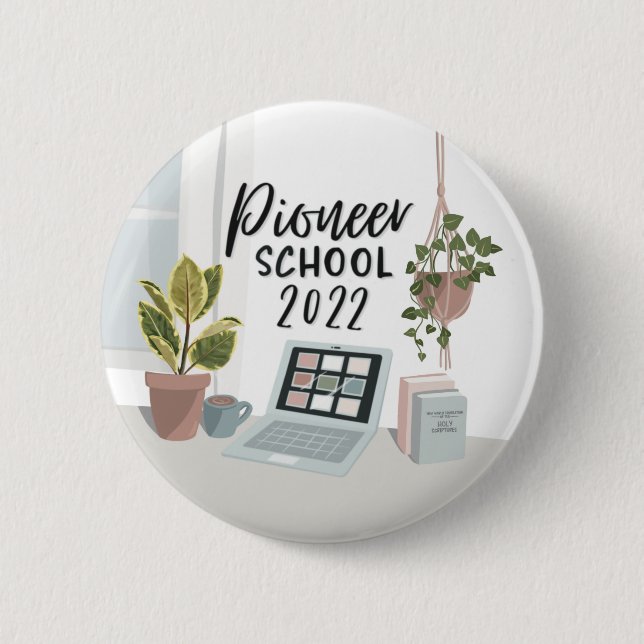 2022 Pioneer School Button Abzeichen (Vorderseite)