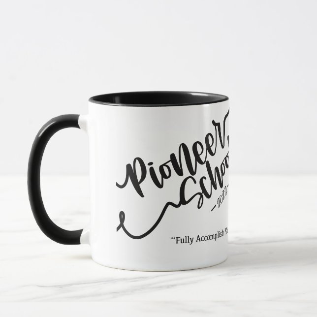 2022 Pioneer School Personalized Mug Tasse (Links)