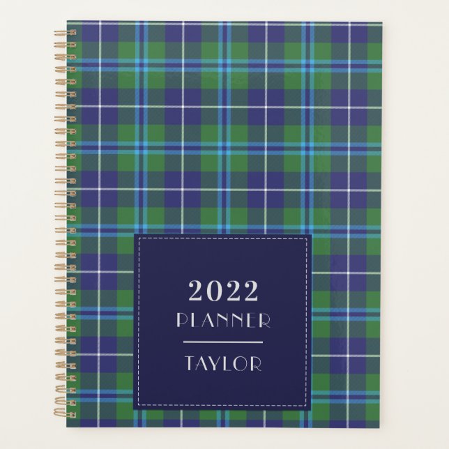 2022 Plaid Tartan Clan Douglas À damiers (Devant)