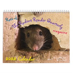 2022 Rats du Calendrier des lecteurs de rongeurs 