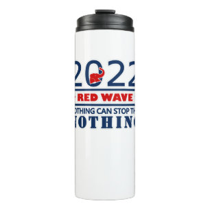 2022 ROTE WAVE THERMOSBECHER