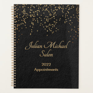 2022 Schwarzes Gold Termin Salon Salon Hair Planer