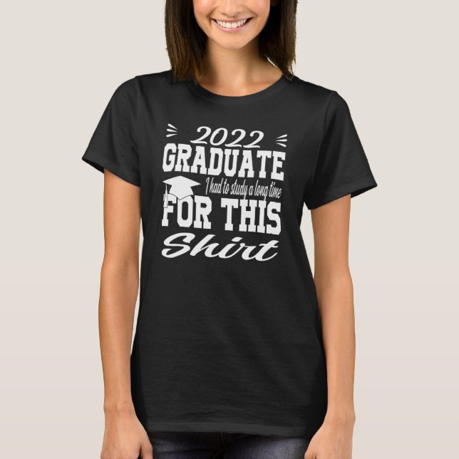 2022 Studium im Senior T-Shirt (Vorderseite)