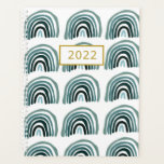 2022 Täglicher Planer Moderner Minimalistischer Re<br><div class="desc">Ein kreatives und organisiertes Jahr mit unserem Tagesplaner 2022: Moderne Minimalistische Rainbows.</div>