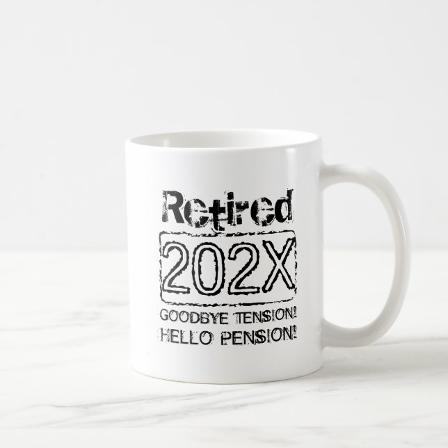 2022 Tasse à café retraite pour collègue à la retr (Droite)