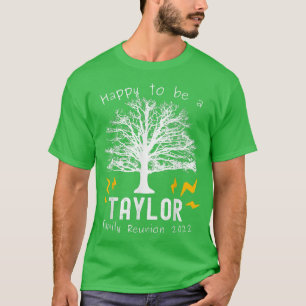 2022 Taylor Family Wiedersehen Tree Sommer Party L T-Shirt