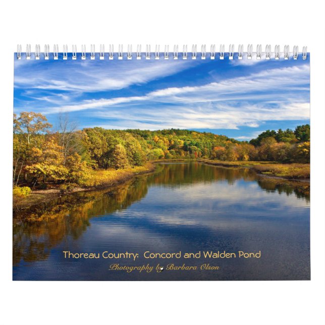 2022 Thoreau Land: Waldenteich Kalender (Titelbild)