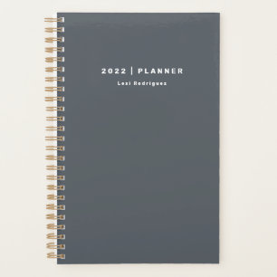2022 Titan Gray Weekly Monthly Planner Planer