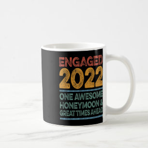 2022 Verlobung Phantastisch Honeymoon Wedding Brid Kaffeetasse