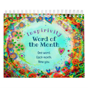 (2022 Version) Kleine Inspirivity ONE WORD Calenda Kalender