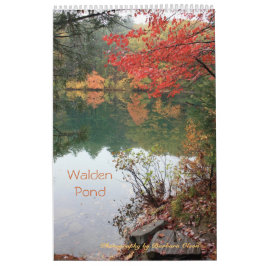 2022 Waldenteich: 1 Seite 11 x 17 Größe Kalender