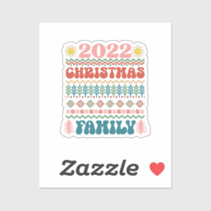 2022 Weihnachten-Weihnachten-Weihnachten-Weihnacht Aufkleber