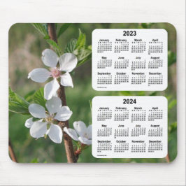 2023-2024 Dogwood 2 Year Calendar by Janz Mousepad