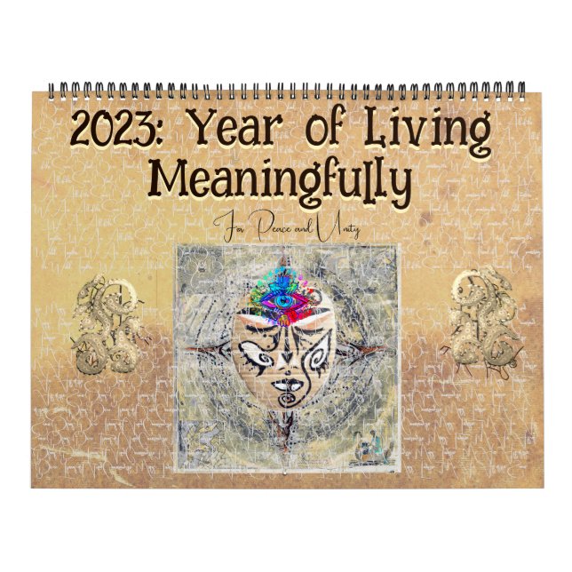 2023: 7 Monate des sinnlich spirituellen Lebens Kalender (Titelbild)