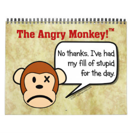 2023 Angepasste enttäuschte Mitarbeiter 12 Monate Kalender