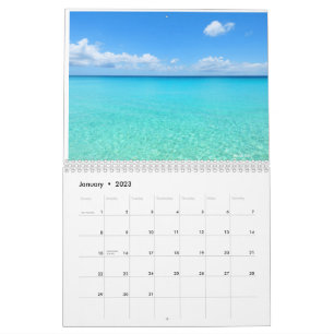 2023 Anguilla Beaches Calendar Kalender