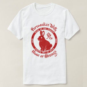 2023 Année Du T-shirt Rabbit