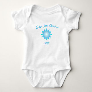 2023 Baby's First Christmas Baby Bodysuit Strampler