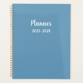 2023 bleu Planificateur mensuel/hebdomadaire