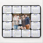 2023 Calendar Custom Foto Modern Simple Mousepad<br><div class="desc">2023 Kalender Custom Family Foto Moderne einfache Maus Pad.</div>