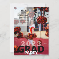 2023 Cheerleader Foto Graduation Party